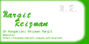margit reizman business card